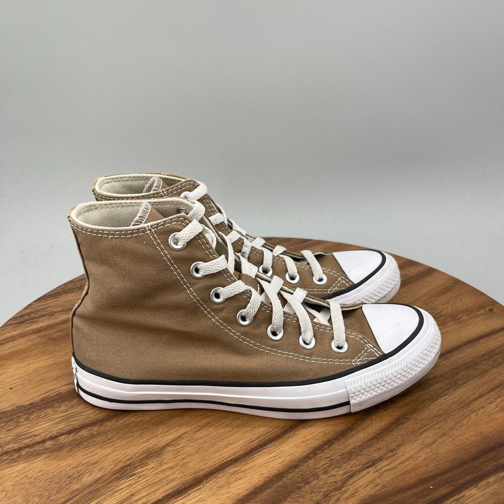 Converse Chuck Taylor All Star Hi Shoes Womens Size 7 Brown Casual Skate Sneaker